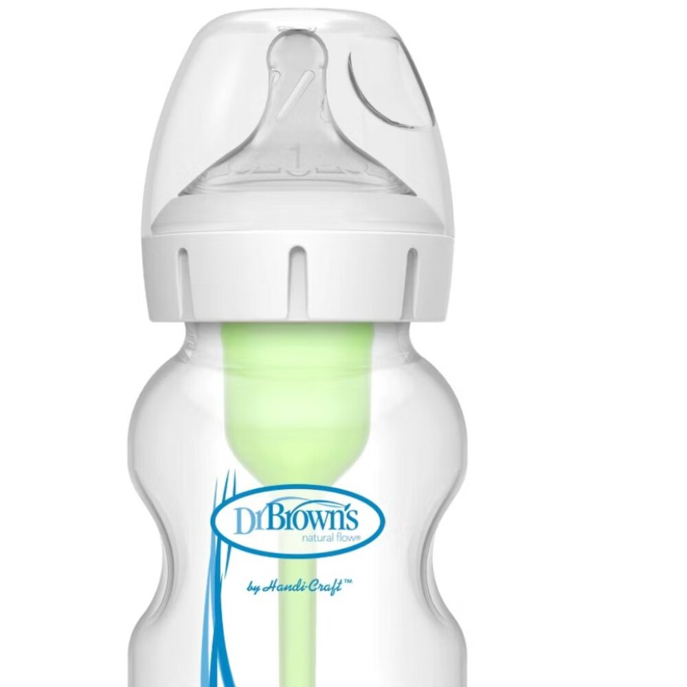 Dr. Brown's 5oz Anti-Colic Options+ Wide-Neck Baby Bottle (2-pk)